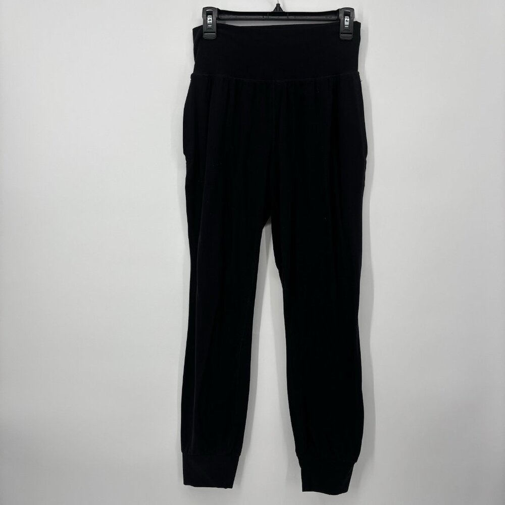 Athleta Salutation Jogger Pant Black‎ Womens Size Small Soft Stretch Athletic